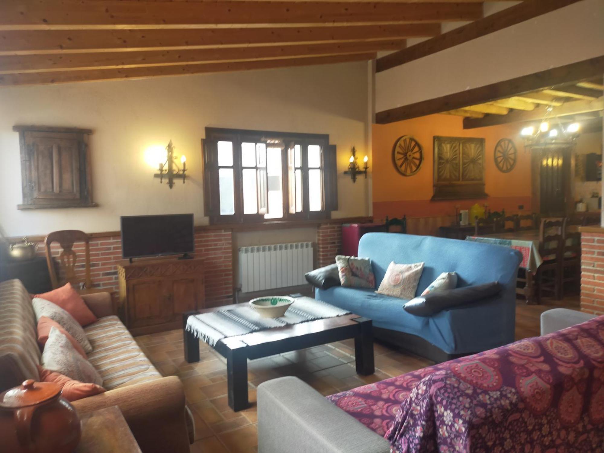 La Casa Del Abuelo Simon Pensionat Fuente el Sauz Exteriör bild