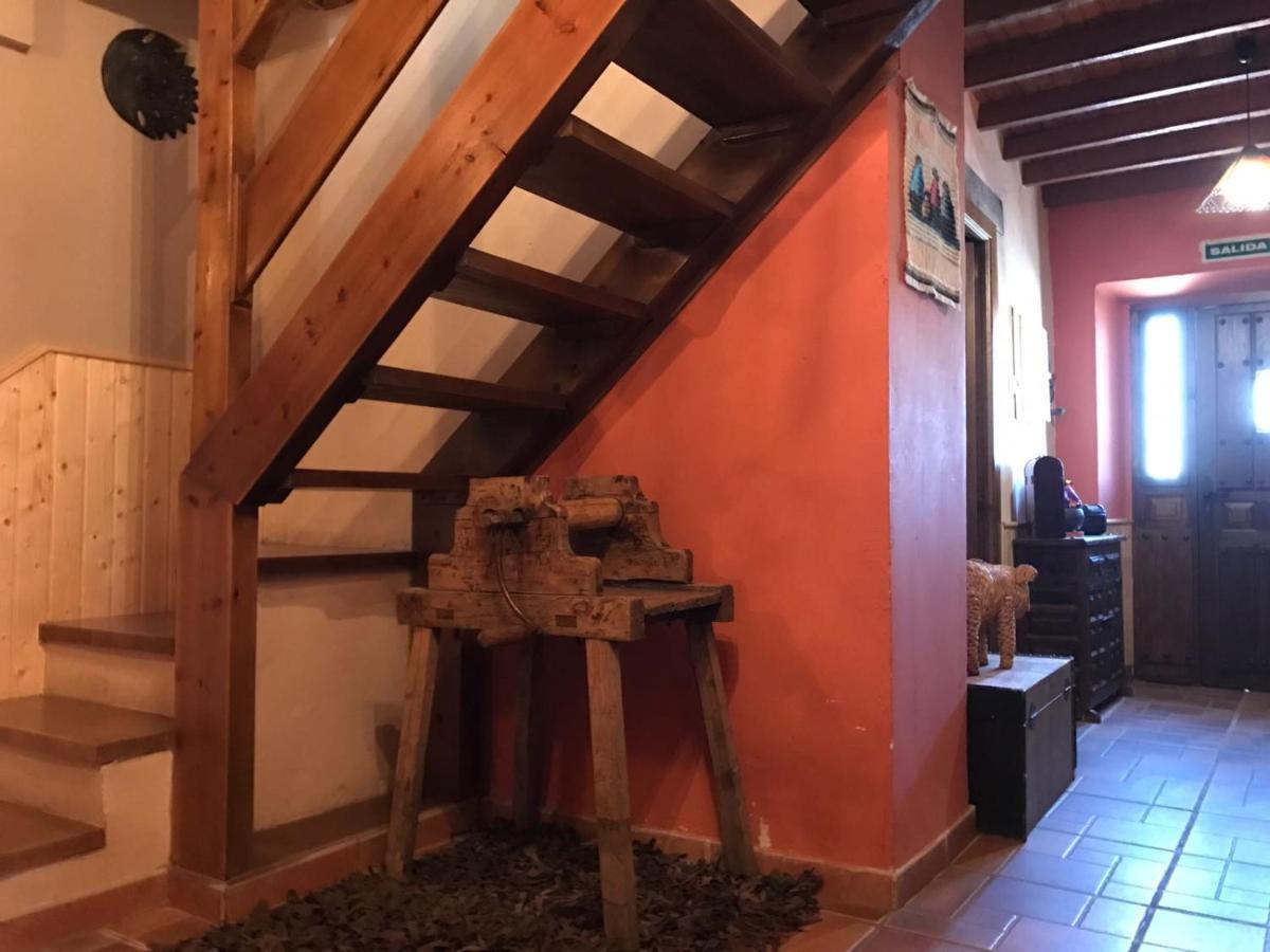 La Casa Del Abuelo Simon Pensionat Fuente el Sauz Exteriör bild